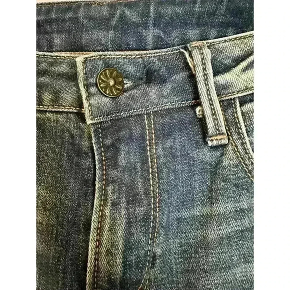 Driftwood Jeans Womens 26x31 Audrey Slim Straight Stretch Blue - Picture 5 of 6